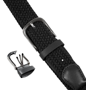 Giá rẻ hỗn hợp màu sắc bán buôn unisex Polyester Vải vành đai Pin khóa đàn hồi bện vành đai cho phụ nữ và nam giới - Product Image 2