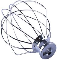 Fouet métallique K5AWW 5 qq t 7.25 ''en acier inoxydable, pour torsadée, mélangeur sur support