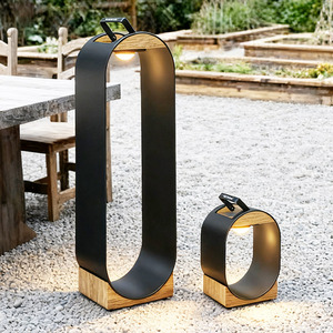 Lanterne solaire en métal de grande taille, étanche IP65, pour l'extérieur - Product Image 1