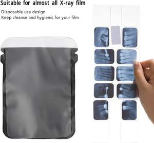 100 piezas de sobres de barrera de dentista, bolsa protectora de película de rayos <span class=keywords><strong>X</strong></span> desechable, mangas protectoras desechables para placa de fósforo - Product Image 5