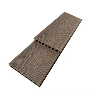 WPC co-extrusion wall board cladding plastic wood composite boards outdoor solid wpc decking