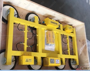 Elevador de Vidrio E-WORLD de 800 kg, Amarillo, de Acero, Alto Nivel de Seguridad - Product Image 2