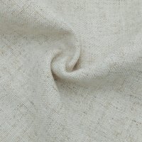 Tissu de lin de coton biologique classique mélange de fil teint richement texturé pour rideau canapé taie d'oreiller sac de meubles Technique tissée