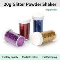 Bouteille shaker à couvercle rabattable en gros pour poudre de paillettes, artisanat DIY, savon fait main, ornement en résine, décoration de fête et de festival