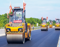 STR110C-10 Rouleau compresseur vibrant de 11 tonnes à double tambour pour le compactage du sol et de l'asphalte