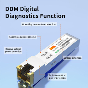 Módulo SFP de Fibra Óptica Gigabit BLIY BLY-SFP-GE-T con Puerto RJ45 - Product Image 3