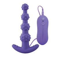 Aphrodisia 10-Modus Max Pleasure Wasserdichte Analkugeln Silikon Vibrierender Persönlicher Wellness-Massager Batteriebetrieben