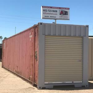 Lâu dài 10x10 9x8 thép tự lưu trữ Hướng dẫn sử dụng cuộn lên cửa con lăn - Product Image 5