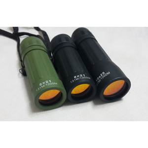 กล้องส่องทางไกลแบบพกพาขนาดกะทัดรัด 10x25 สีดำ กล้องโทรทรรศน์แบบตาเดียว 8x21 สำหรับใช้งานกลางแจ้ง - Product Image 3