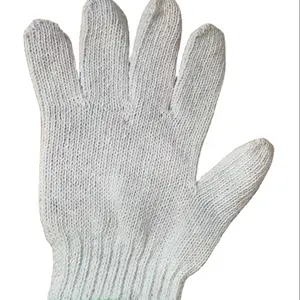 Мужские трикотажные перчатки из чистого хлопка