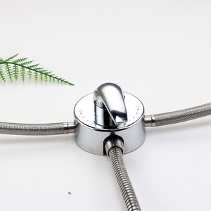Robinet mélangeur mural 15 mm avec cartouche céramique, ensemble d'accessoires pour robinet de douche thermostatique - Product Image 2