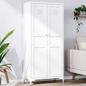 Custom Modern Free Standing <b>Tall</b> Kitchen Pantry Cabinet with Large <b>Storage</b> for Kitchen Dining <b>Bathroom</b> Hotel Use - Product Image 5