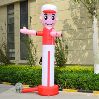 Mascotte gonflable personnalisable en tissu Oxford, résistante à l'eau et durable, pour événements, fêtes et publicité