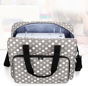 Free Sample <b>Sewing</b> Machine Bag - Travel Storage Carry <b>Case</b> with Pockets, Two Handles, <b>Sewing</b> Machine Shoulder Bag - Product Image 1