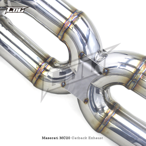 Tubo de Escape de Conexión Directa para Maserati <span class=keywords><strong>MC20</strong></span>/<span class=keywords><strong>MC20</strong></span> <span class=keywords><strong>Cielo</strong></span> 3.0T 2020-2024, Eje Trasero Recto, Sonido Mejorado con Tubo en X - Product Image 3