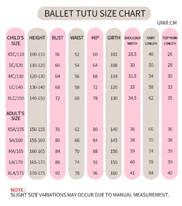 ชุดบัลเลต์เด็กผู้หญิงแบบมืออาชีพ ลายดอกไม้สีชมพู สำหรับการแสดงบนเวที - Product Image 6