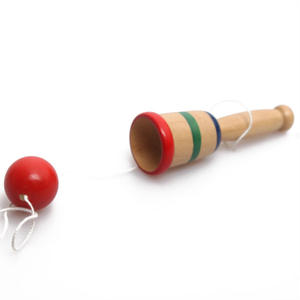 Juguete Tradicional de Madera con Temática Pirata, Certificado EN-71, Marca QF, Hecho en China, Kendama, Espada LED, Copa, Pelota, Competición para Niños - Product Image 3