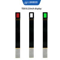0.23 inci 640*400 Layar Mikro OLED Silikon 6000-10000nits Penuh Warna/Mono untuk Monokuler Pencitraan Termal Portabel (Inframerah) Penampil IR