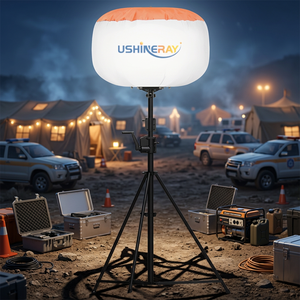Inflatable Construction LED <b>Balloon</b> Light Tower 800W For Night Lighting - Product Image 3