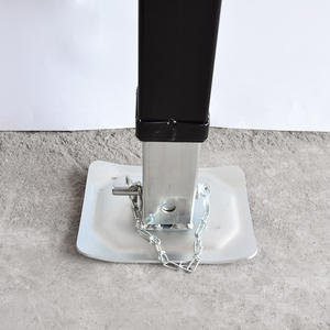 Gato <span class=keywords><strong>de</strong></span> Remolque <span class=keywords><strong>de</strong></span> 8000 lb y 15 Pulgadas, Gato <span class=keywords><strong>de</strong></span> Lengüeta <span class=keywords><strong>de</strong></span> Remolque Cuadrado <span class=keywords><strong>de</strong></span> Alta Resistencia Soldado, con Pata Ajustable para Levantar Remolques y Autocaravanas - Product Image 6