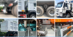Nouveau SINOTRUCK HOWO 6x4 Camion benne basculante diesel poids lourd à conduite à gauche personnalisable pour le transport de pierres Weichai Euro 2 50T - Product Image 4