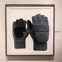 Vente en gros de gants d'hiver en laine tricotés à écran tactile épais et chauds de dernière génération pour hommes et femmes, couleurs personnalisées