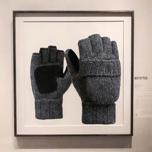 Vente en gros de gants d'hiver en laine tricotés à écran tactile épais et chauds de dernière génération pour hommes et femmes, couleurs personnalisées - Product Image 3