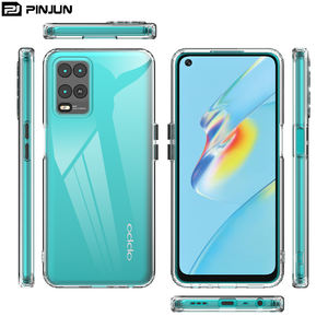 <span class=keywords><strong>Custodia</strong></span> di Alta Qualità Nuovissima in TPU Trasparente con Pulsanti di Diversi Colori per <span class=keywords><strong>OPPO</strong></span> A54 Cover Posteriore - Product Image 4