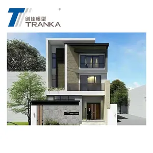 Beautiful house model design rendering for property developers