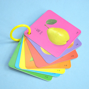 Juguetes Educativos Tempranos para Bebés, Niños y Niñas, Tarjetas de Aprendizaje Bilingües para Terapia del Habla, Tarjetas Educativas - Product Image 4