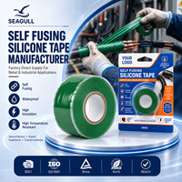 Pita Karet Silikon Self Amalgating Tahan Air Anti Api untuk Perbaikan dan Penyelamatan Kabel Listrik, Selang, dan Peralatan Kelautan