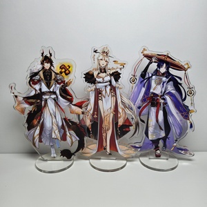 OEM ODM Anime Précommande <span class=keywords><strong>Genshin</strong></span> Impact Supports en acrylique Scaramocuhe <span class=keywords><strong>Ningguang</strong></span> Zhongli - Product Image 1