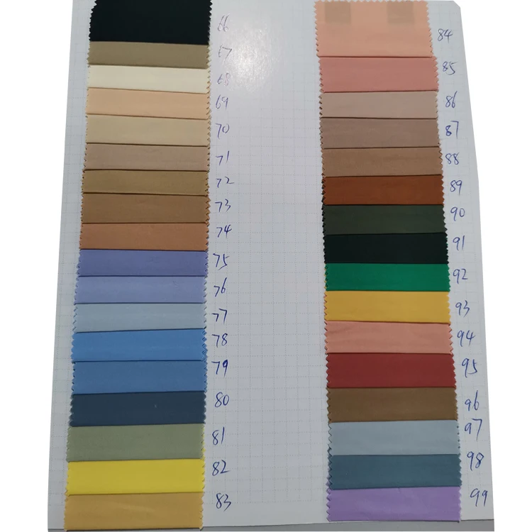 2021 оптовая продажа мягкой на ощупь 120GSM хлопковая Поплиновая окрашенная ткань в наличии на складе