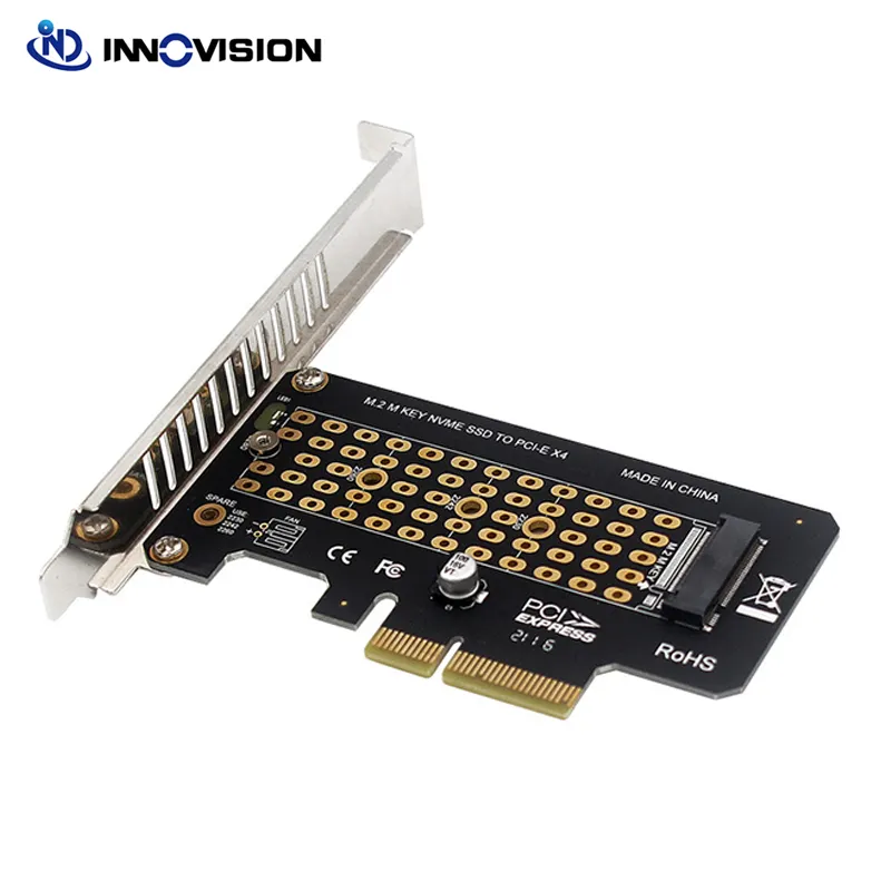 Adaptador de PCIe a M2 NVMe SSD, Tarjeta para M.2 SSD a ranura PCIe