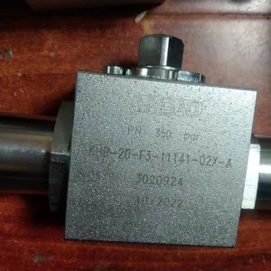Vanne à bille haute pression Hydac KHB3K 16SR L 1112 01X A 500 Bar pour utilisation dans l'industrie pétrolière - Product Image 4