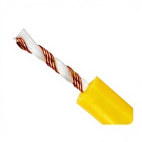 Fil chauffant flexible en fibre de verre tressé en spirale haute température, tension personnalisable pour éléments chauffants de fours industriels