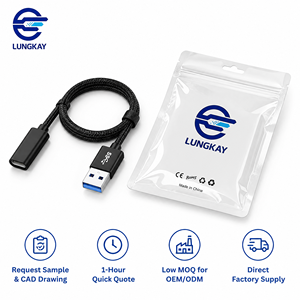 Câble d'extension USB 3.1 Gen 2 10 Gbps USB-A vers USB-C 3A tressé pour ordinateur portable, fabrication LUNG KAY, OEM/ODM sur mesure en usine - Product Image 5