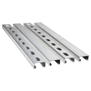 OEM ODM Personnalisé, Profilé en U galvanisé électrique standard AiSi 41x21, Service de découpe de profilés Unitstrut pour la stabilisation sismique - Product Image 1