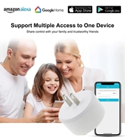 RSH Smart Home JP Standard Wifi prise intelligente adaptateur Intelligent APP prise de contrôle vocal fonctionne avec Alexa Google