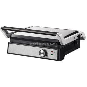 Anwell 2000W Parrilla Eléctrica Inteligente Digital Desmontable sin Humo para Interiores, Plancha Panini, Electrodoméstico de Cocina - Product Image 4