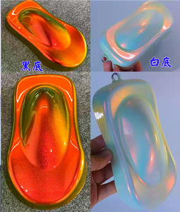 Pigmento Aurora Blanco Súper Cambiante Camaleón para Pintura de Automóviles, Pigmento Ópalo <span class=keywords><strong>Supershift</strong></span>/Hypershift/Chromashift en Polvo - Product Image 2