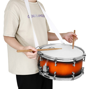 M MBAT Batterie de caisse claire de 14 pouces avec sac, caisse claire professionnelle en <span class=keywords><strong>cuivre</strong></span> pour débutants, pratique, <span class=keywords><strong>instrument</strong></span> de <span class=keywords><strong>percussion</strong></span> en métal - Product Image 4