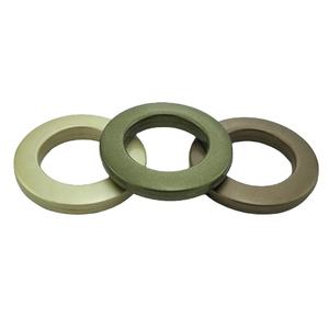 Küçük boy pürüzsüz tasarım perde kuşgözü yüzükler perde aksesuarları abs 55mm - Product Image 2