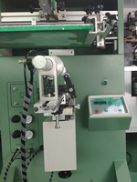 Nueva máquina de serigrafía semiautomática del fabricante de China para vasos y botellas de papel de plástico ovalados redondos y planos