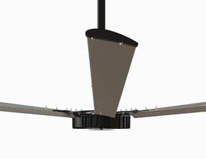 พัดลม HVLS โครงสร้างโลหะ มอเตอร์ AC ความเร็วต่ำ ปริมาณลมสูง (8 ฟุต ถึง 27 ฟุต) สำหรับใช้งานเชิงพาณิชย์และอุตสาหกรรม - Product Image 2