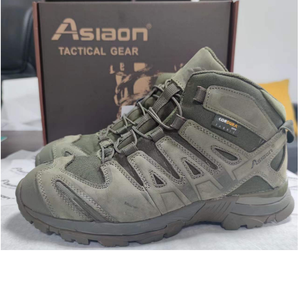 Botas Tácticas Largas de Camuflaje CP para Senderismo, Camping y Montañismo de Alta Resistencia TSB07 Stock Asiaon - Product Image 4