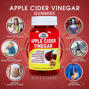 صمغات نسائية خاصة تساعد على الهضم صمغات عضوية من خل التفاح للسيطرة على الدهون وفقدان الوزن صمغات للتخسيس - Product Image 3