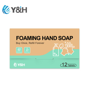 Hot bán thân thiện với môi trường tự nhiên nhẹ nhàng bong bóng bọt xà phòng làm sạch máy tính bảng tay tạo bọt rửa viên sủi bọt - Product Image 3