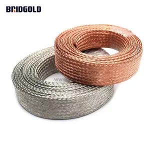 中国铜软连接器制造商电子用柔性编织铜线