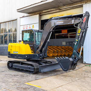 Nouvelle pelle hydraulique EURO V, excavatrice sur chenilles, excavatrice compacte de 6 tonnes à vendre - Product Image 2